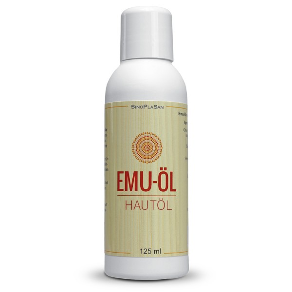 Emu oil 125ml dosing bottle + vitamin E