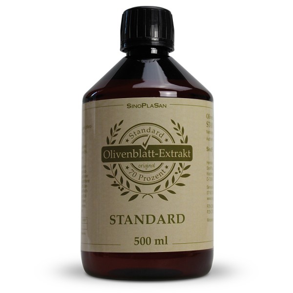 Olivenblattextrakt STANDARD 70% 500 ml