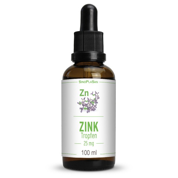 Zinc 25 mg drops 100 ml