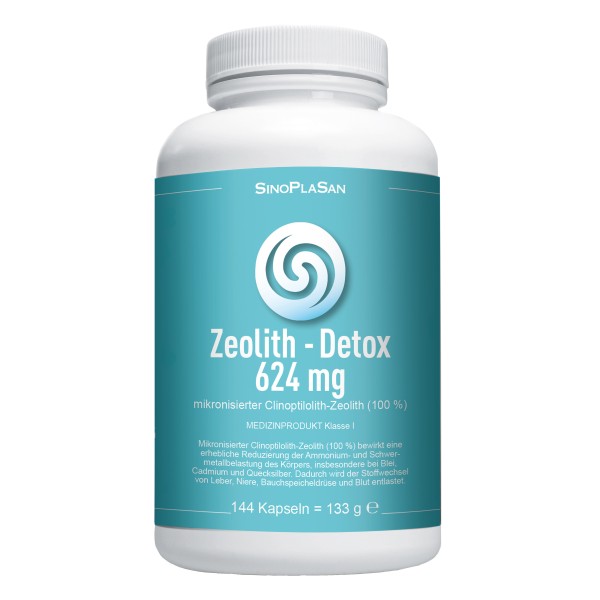 Zeolite Detox MED 624 mg 144 capsules
